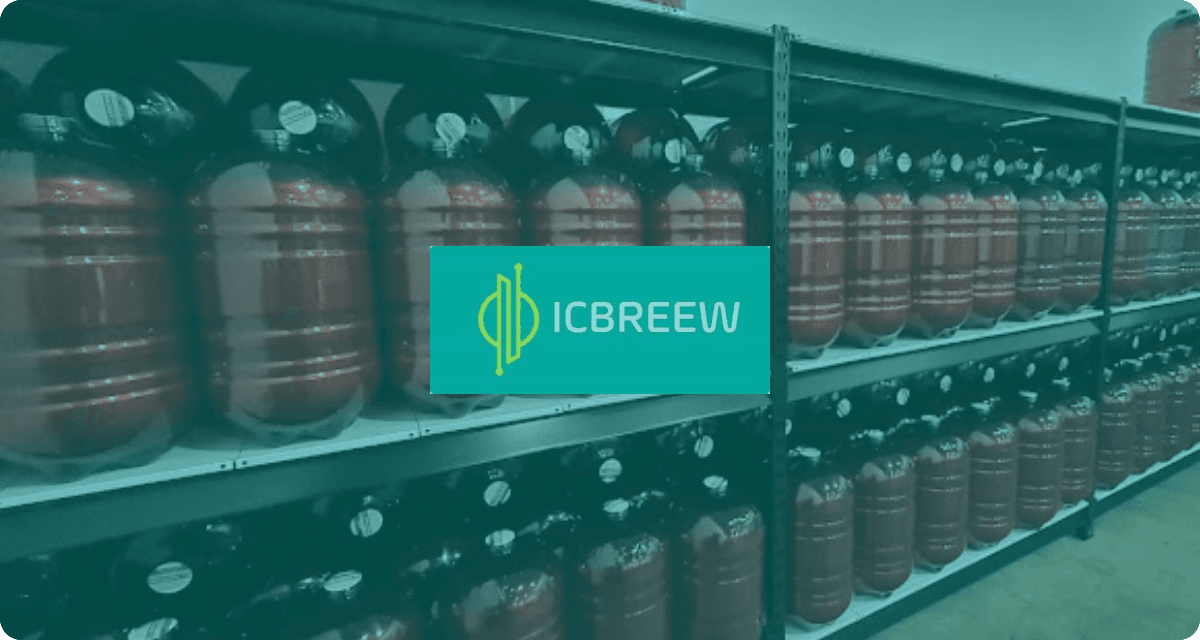 Logo da empresa ICBREEW